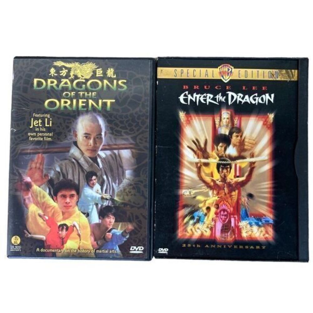 Enter the Dragon Special DVD Lot 25th Anniversary Edition Jet Li Dragons Orient